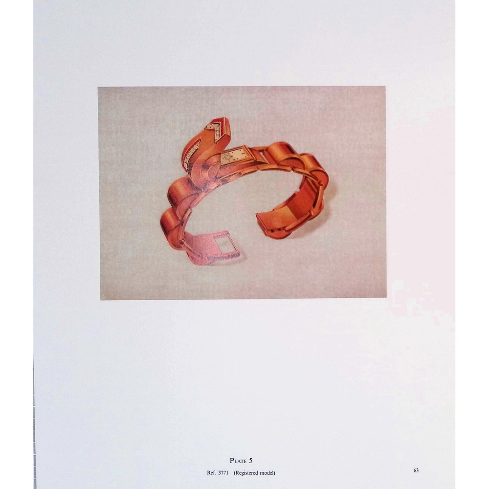 1989 Rolex Ref 4336 Gemstone Bracelet Watch Original Book Plate Horology Art